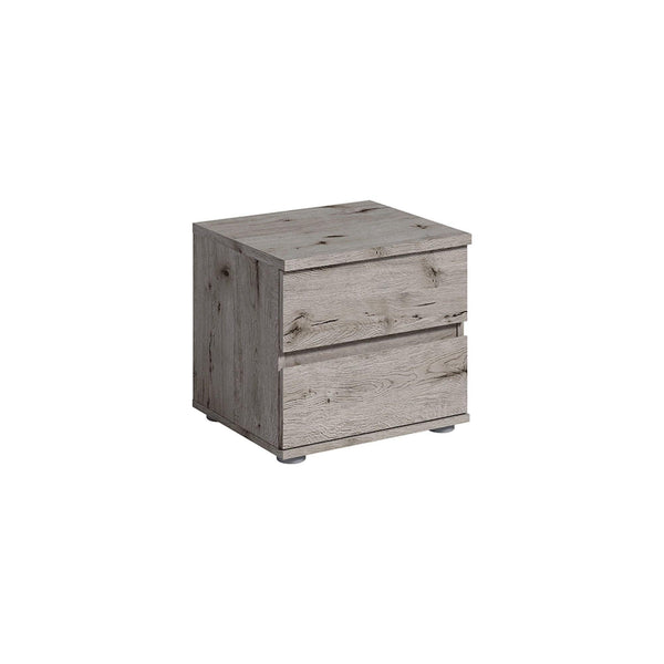 Noptiere TOGOS, stejar welington, DTD laminat, 47x41x43 cm