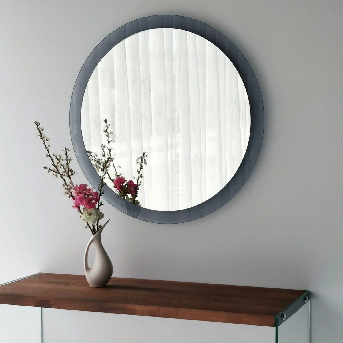 Oglinda AQUA A346, sticla securizata, 65x65 cm