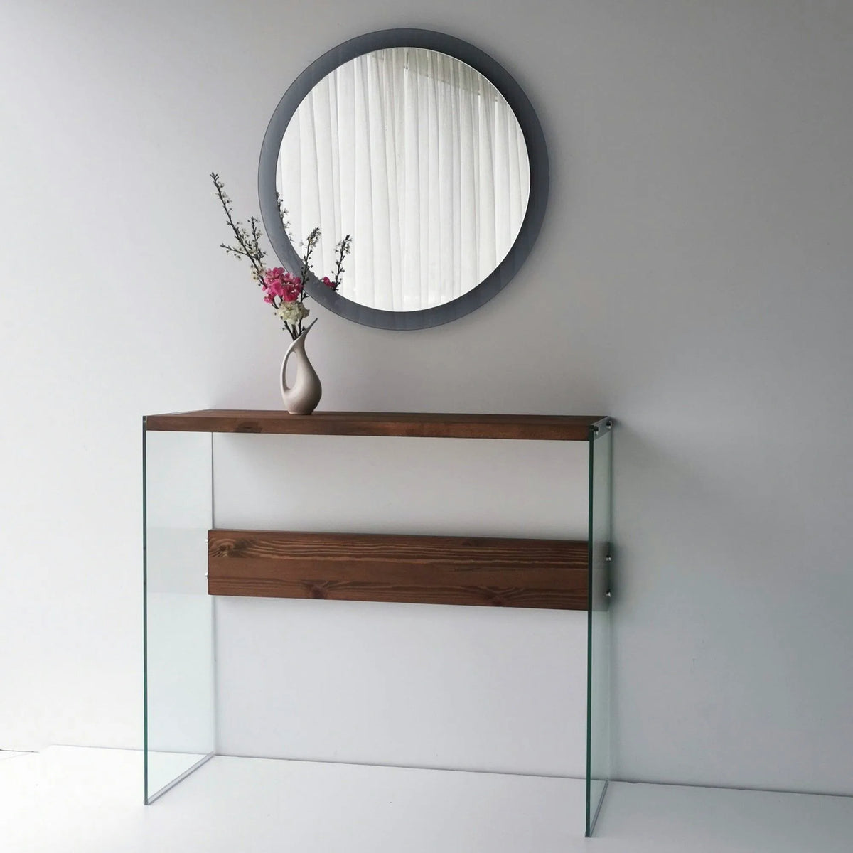 Oglinda AQUA A346, sticla securizata, 65x65 cm