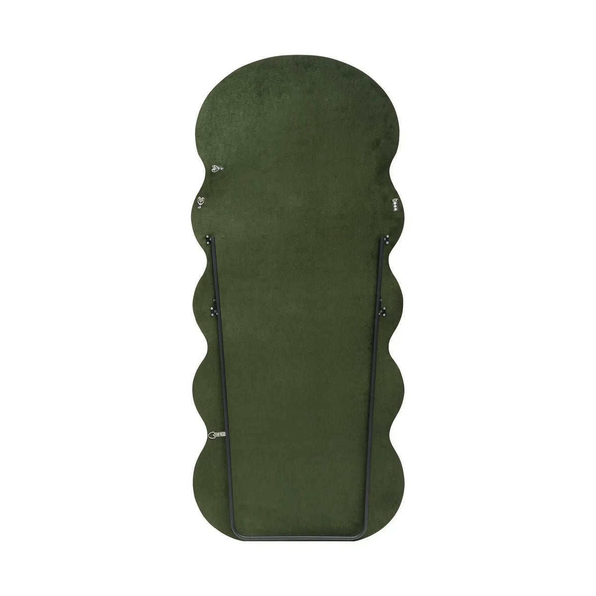 Oglinda CONFETTO, verde olive, stofa catifelata, 70x160 cm