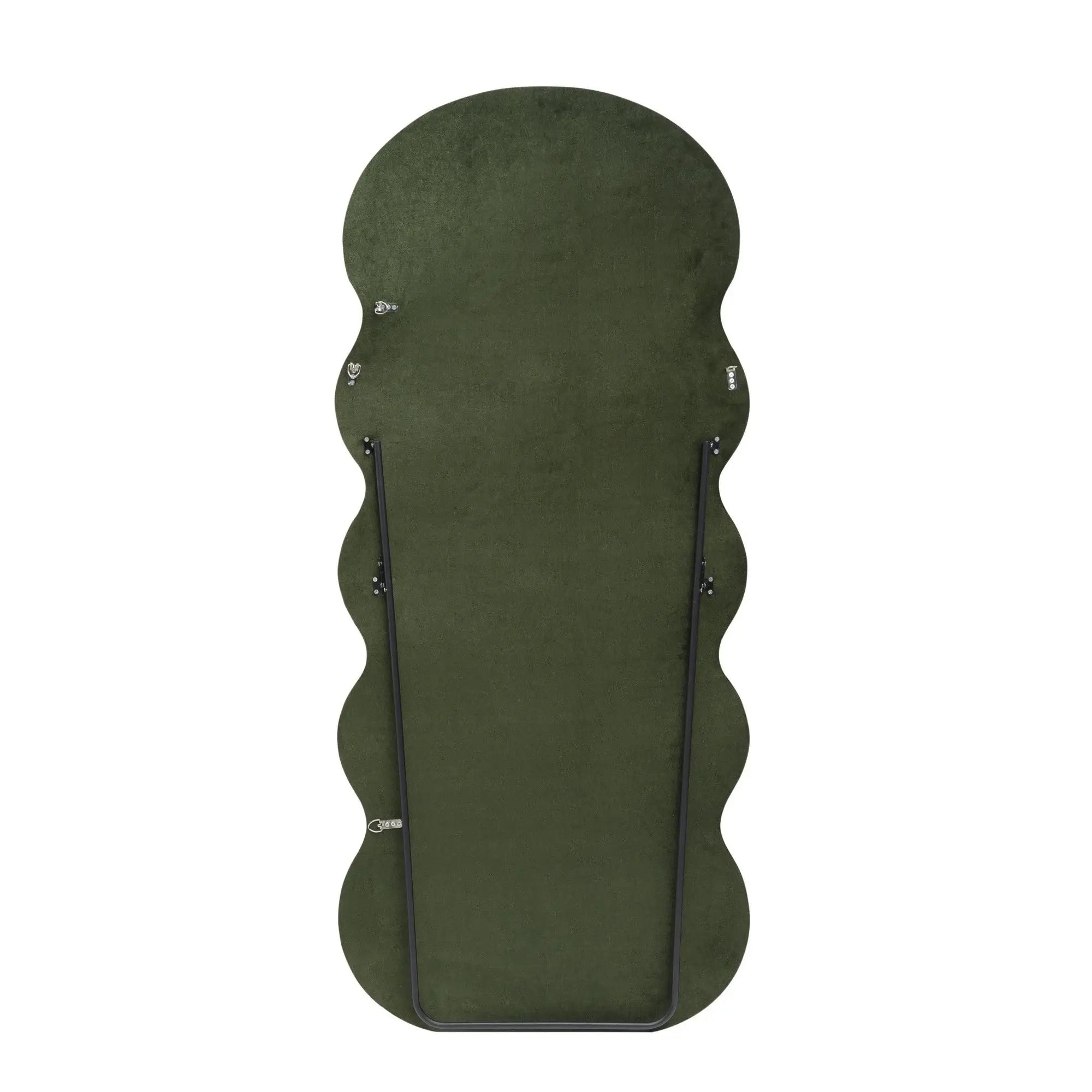 Oglinda CONFETTO, verde olive, stofa catifelata, 70x160 cm
