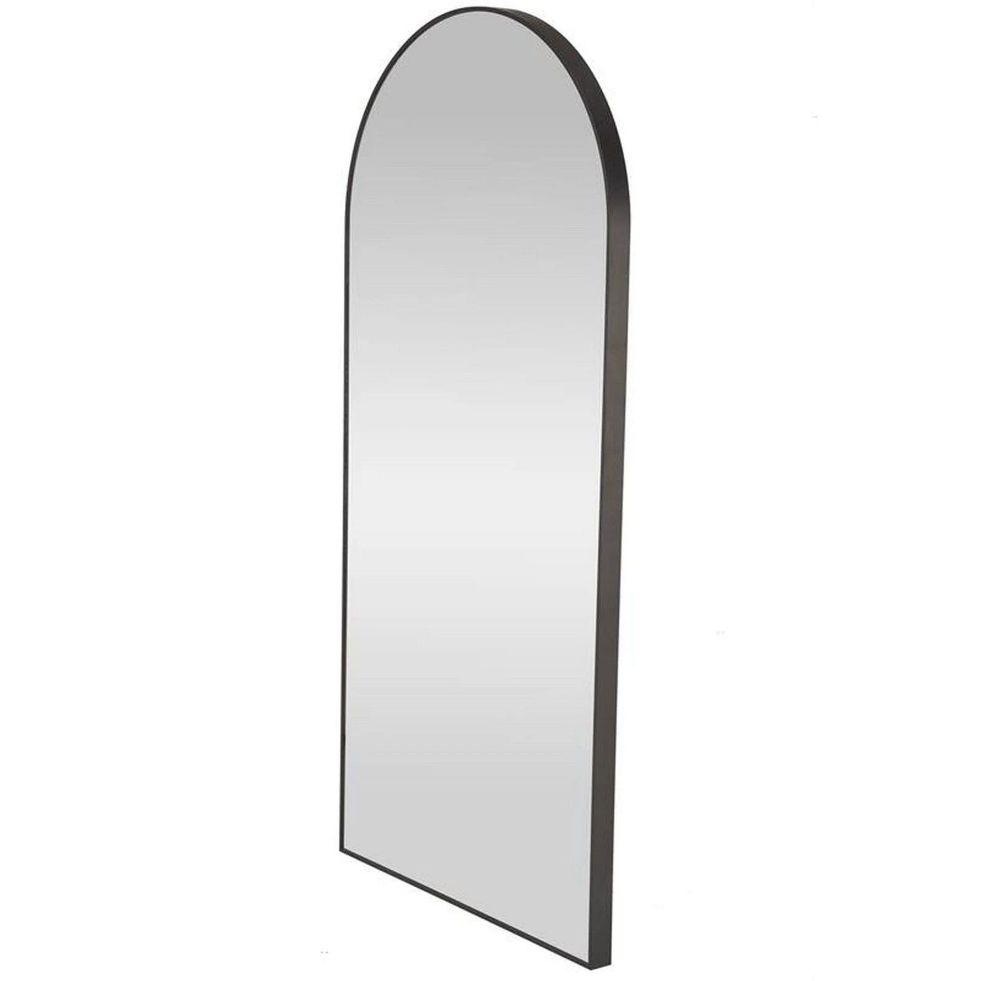 Oglinda CURIO, negru, 60x120 cm
