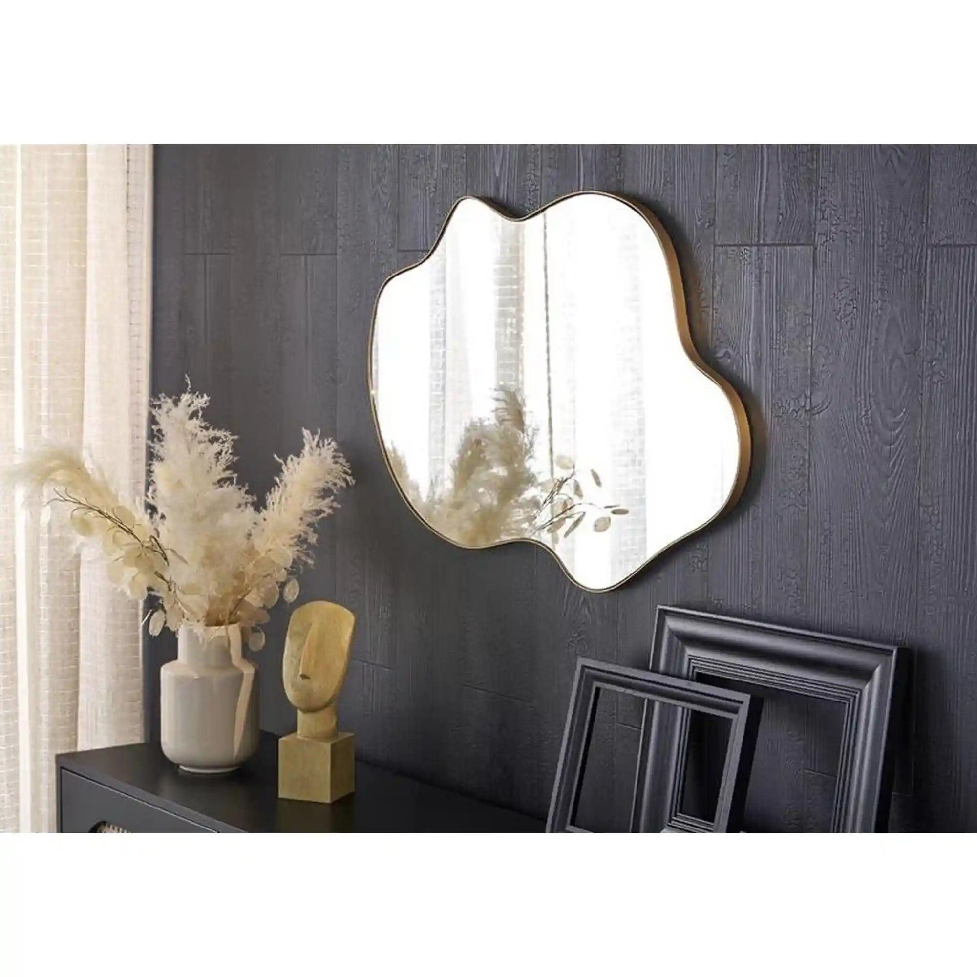 Oglinda ESSENT, auriu, 56x90 cm