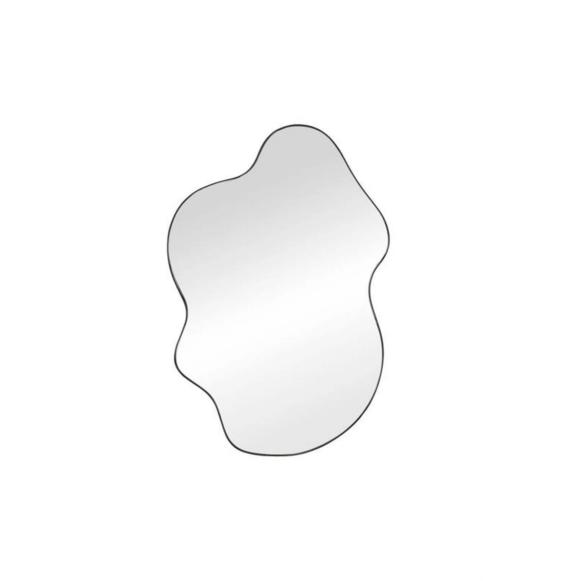 Oglinda ESSENT, negru, 56x90 cm