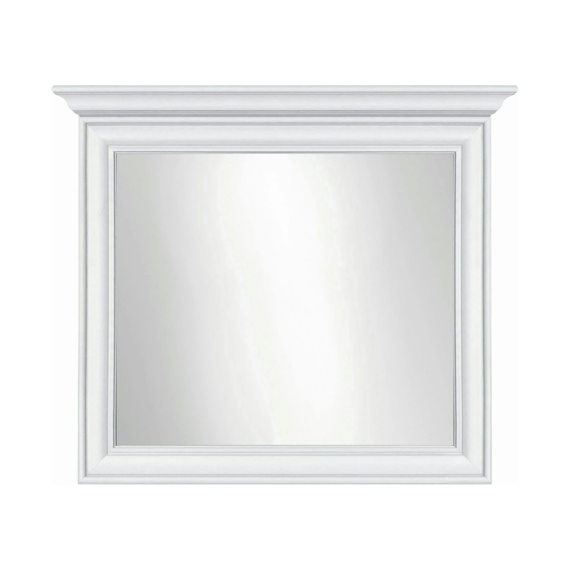Oglinda IDENTO B, alb, 99x7x76 cm