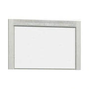 Oglinda INFINITY I-12, frasin alb, PAL melaminat, 120x2x80 cm