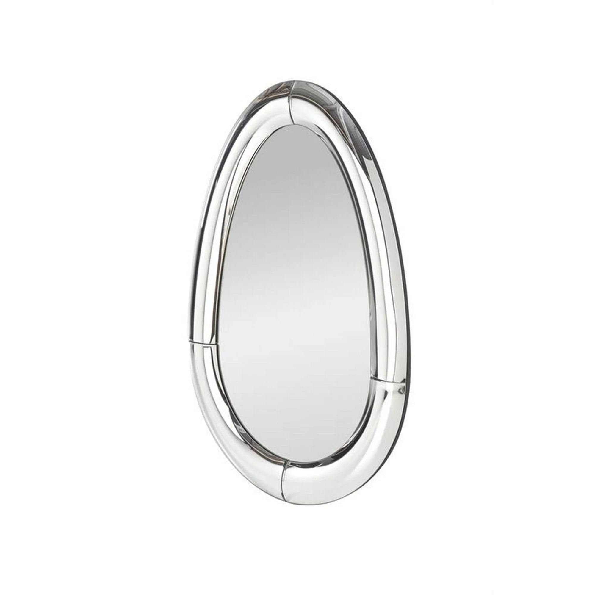 Oglinda IVORY, argintiu, 80x120 cm