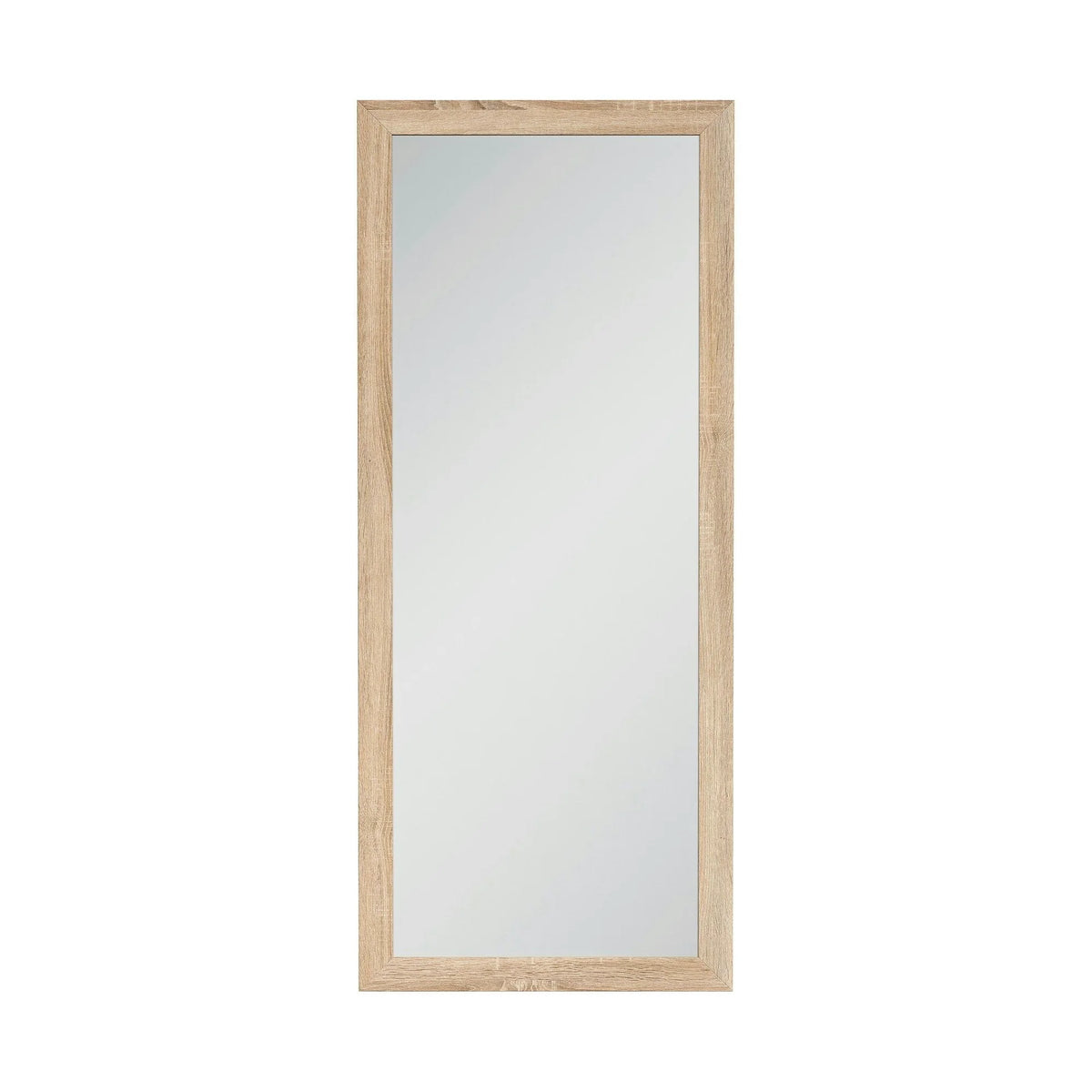 Oglinda KASPIAN-LUS-50, stejar, PAL infoliat, 49x2x116 cm