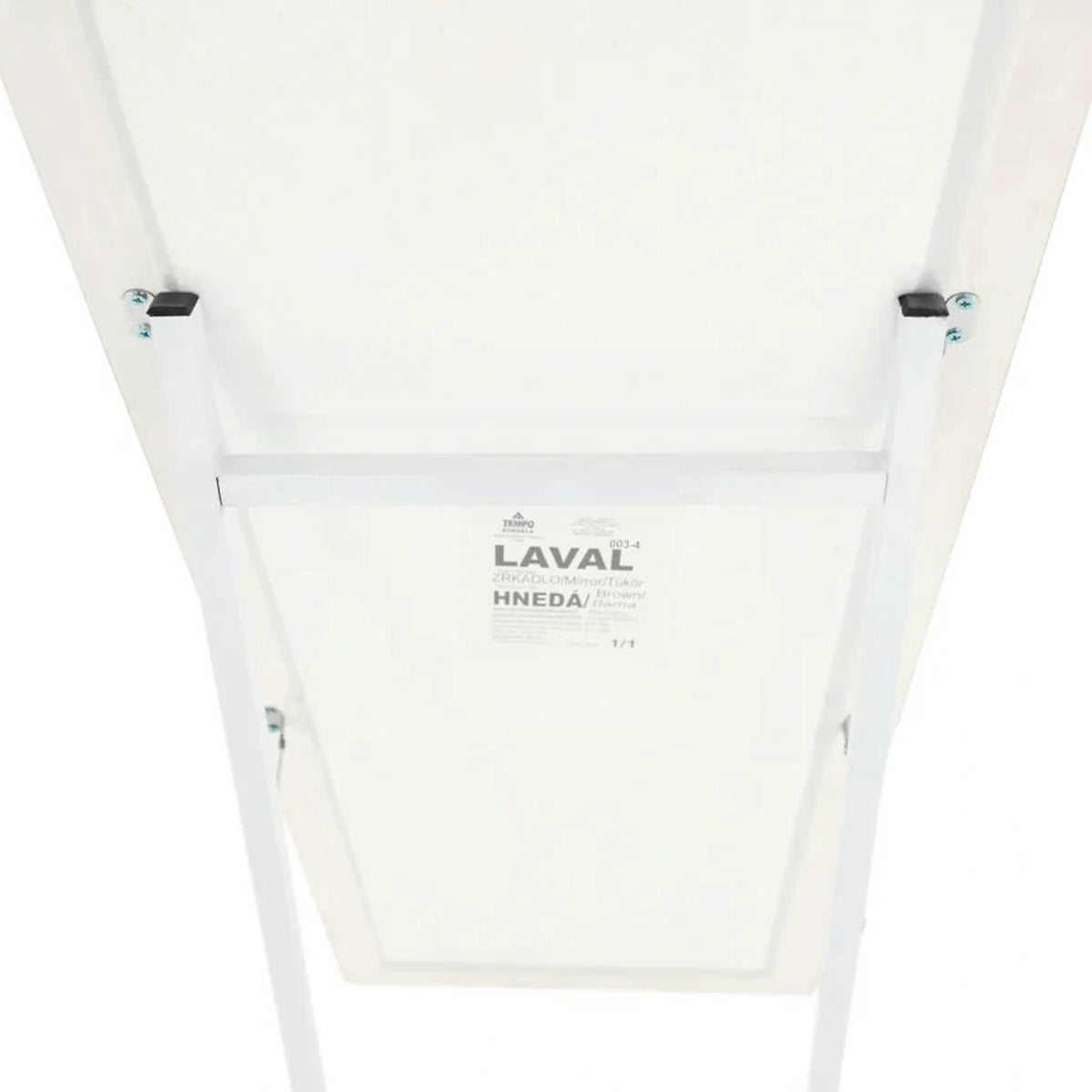 Oglinda LAVAL, auriu, metal/lemn, 40x150 cm