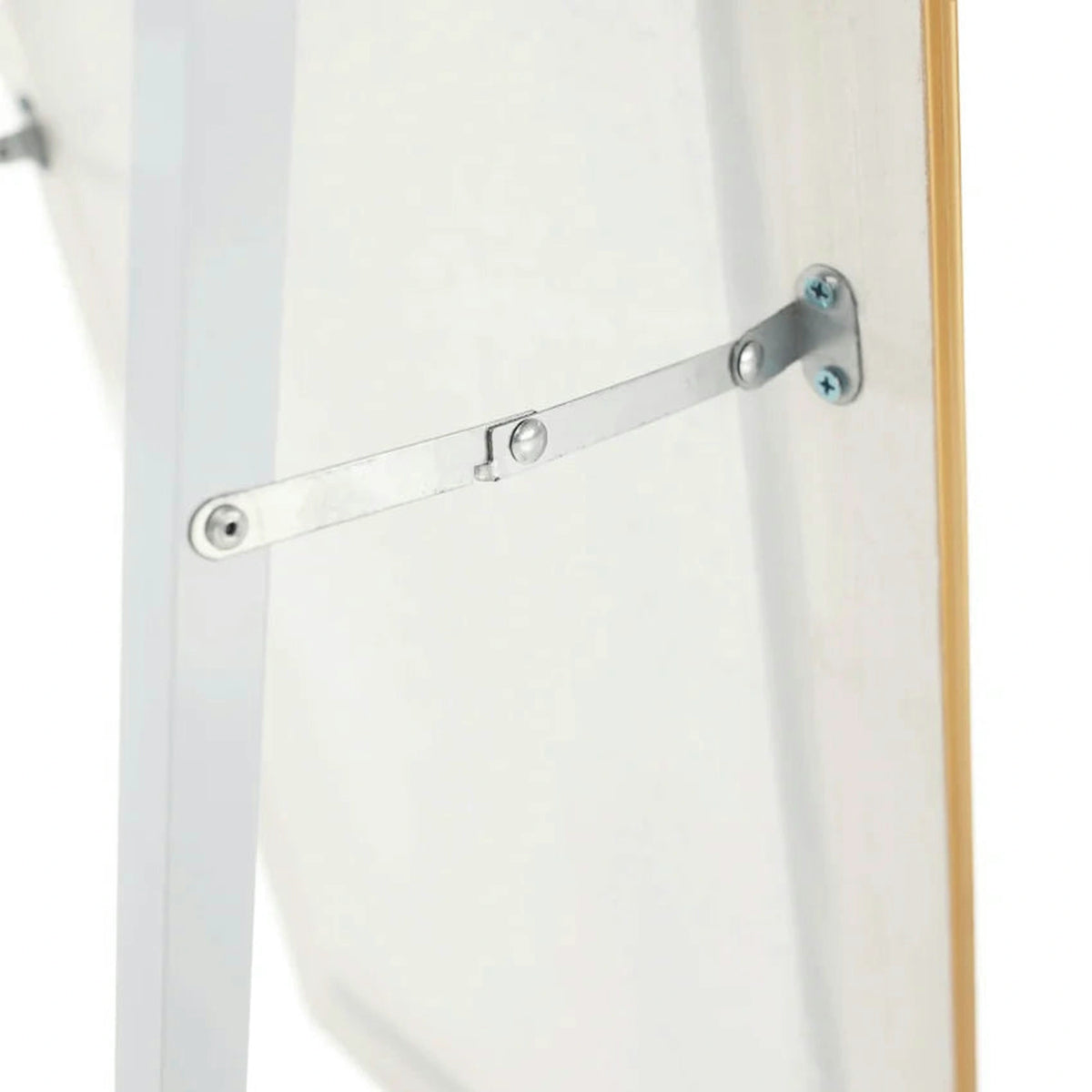 Oglinda LAVAL, auriu, metal/lemn, 40x150 cm