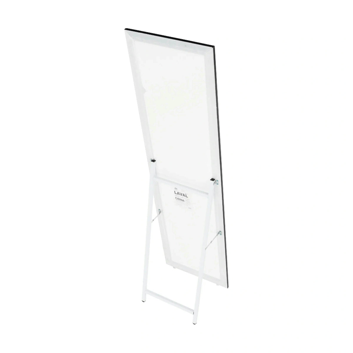 Oglinda LAVAL, negru, metal/lemn, 40x150 cm
