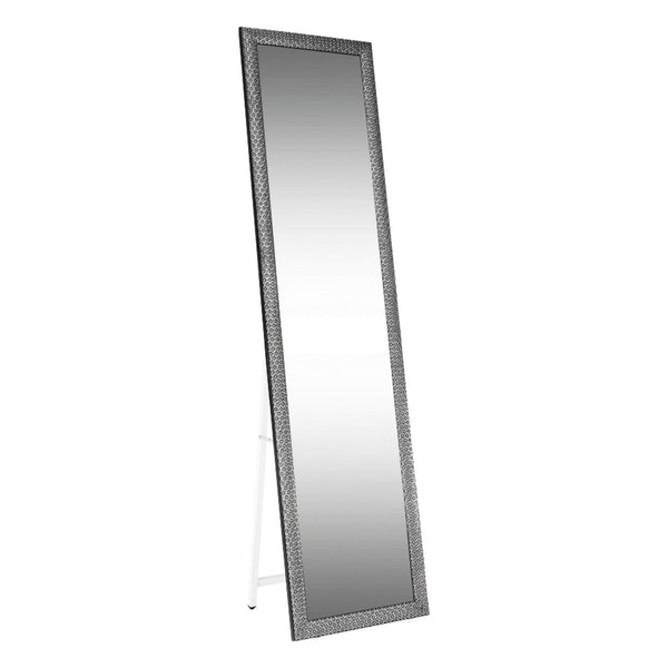 Oglinda LAVAL, negru, metal/lemn, 40x150 cm
