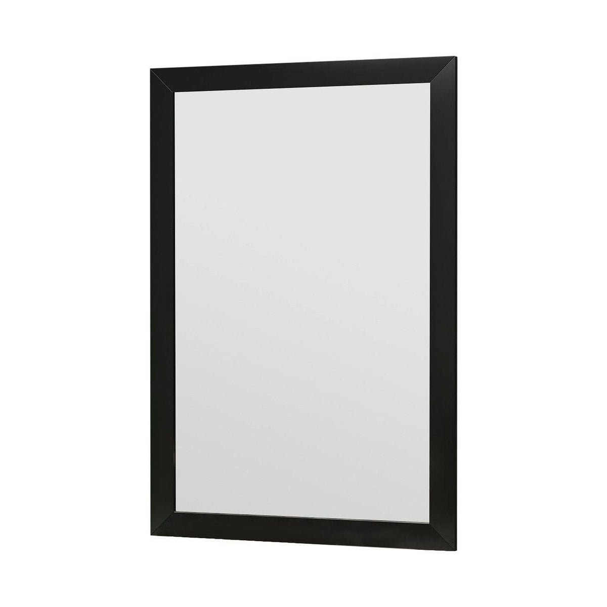 Oglinda LIPA, negru, 50x2x75 cm