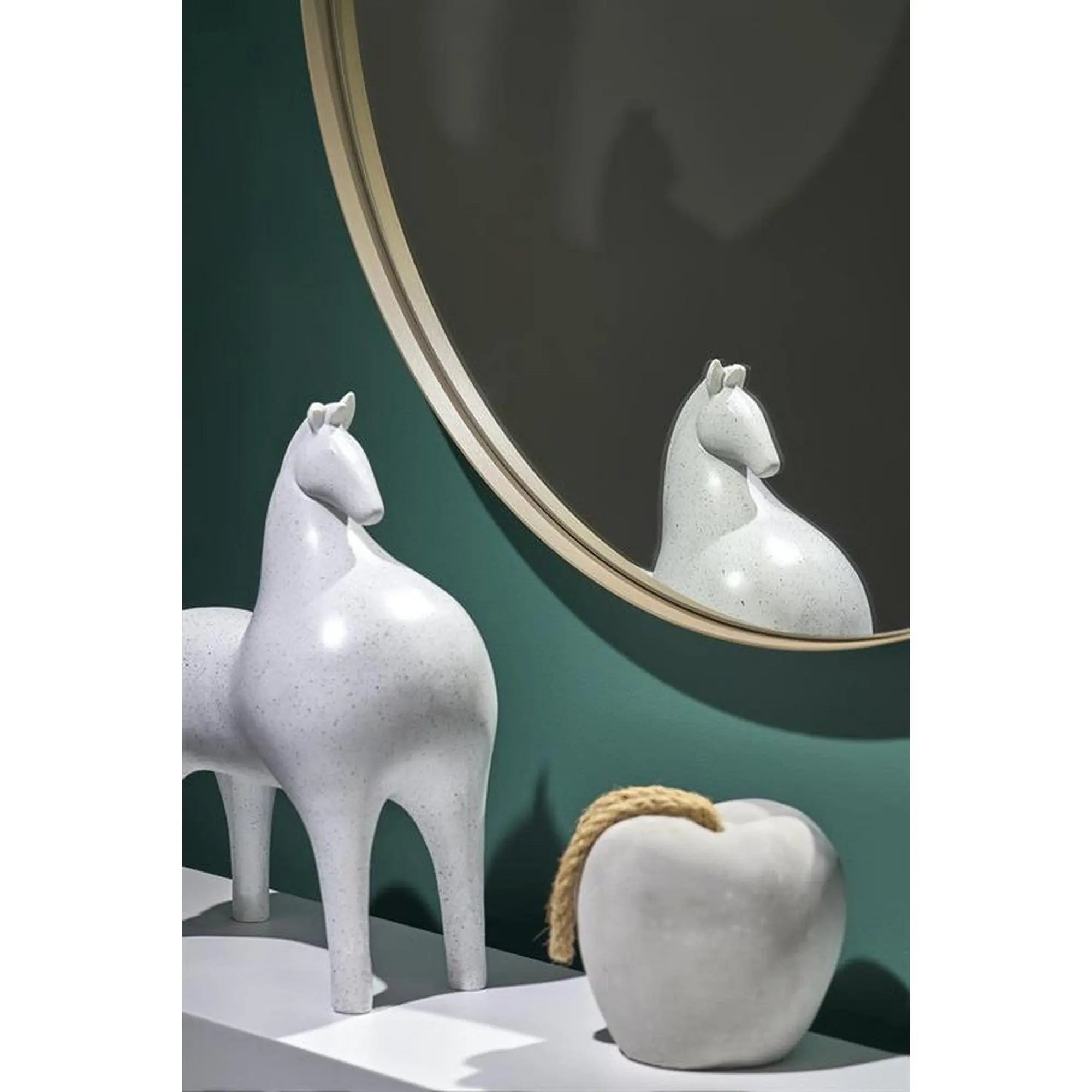 Oglinda PATINA, auriu, 70x70 cm