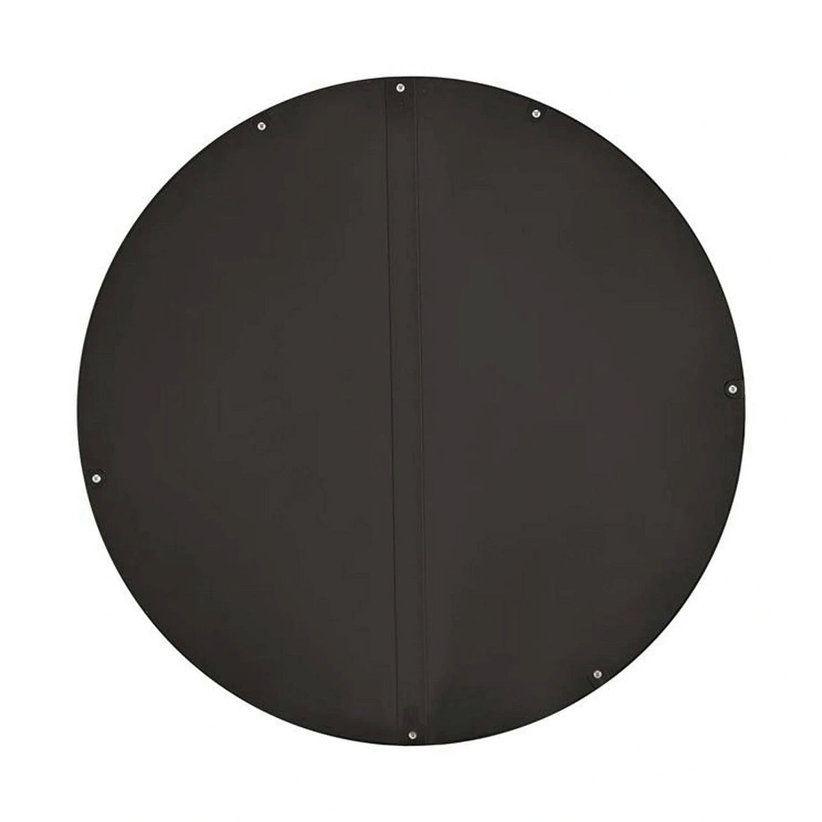 Oglinda PATINA, negru, 70x70 cm