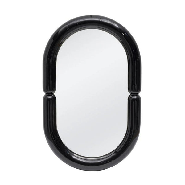 Oglinda POSTER, negru, 50x80 cm