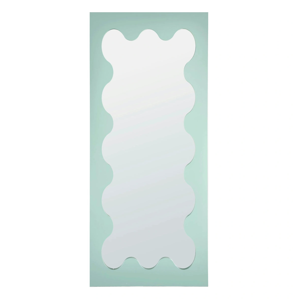 Oglinda SOLETTO, verde menta, 70x160 cm
