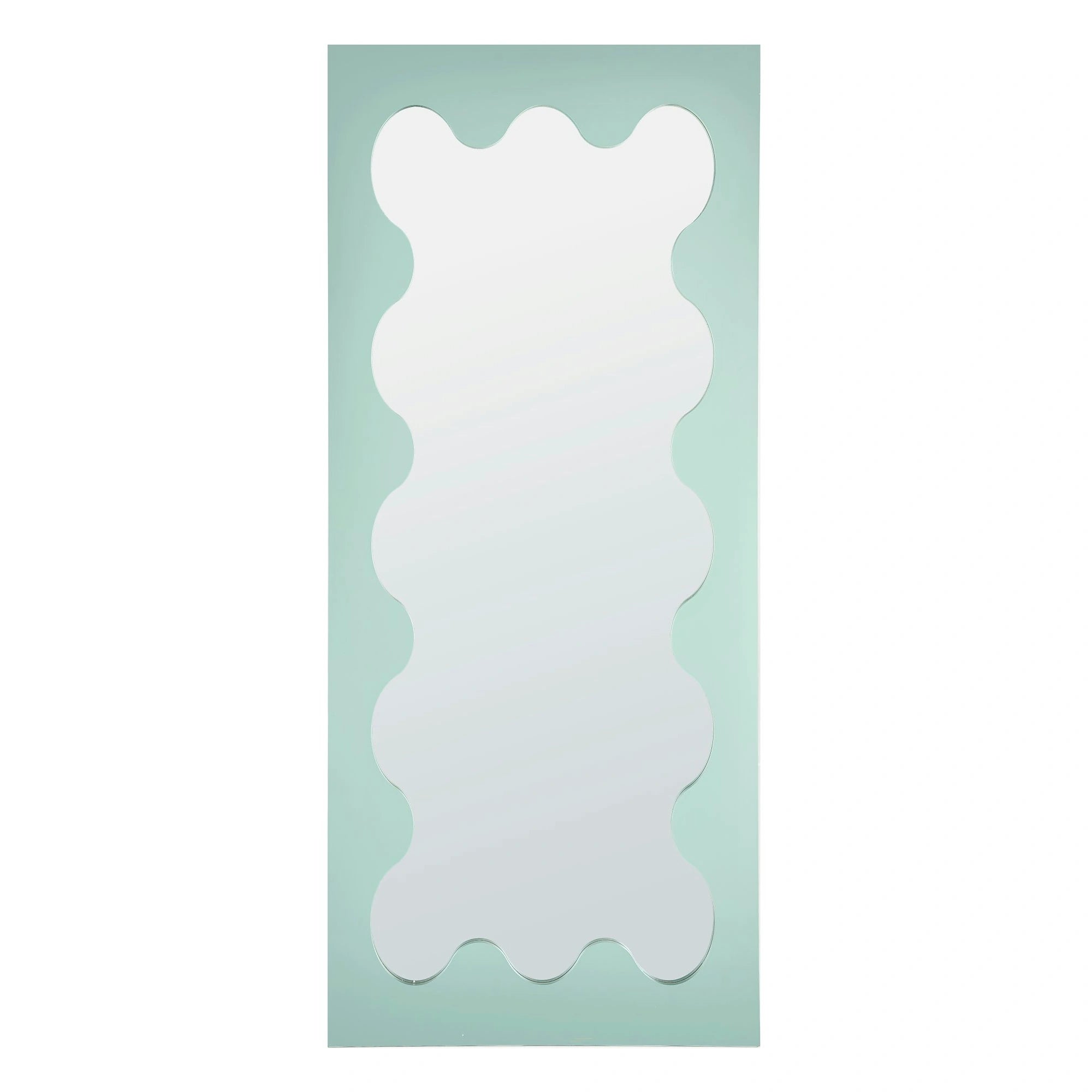 Oglinda SOLETTO, verde menta, 70x160 cm