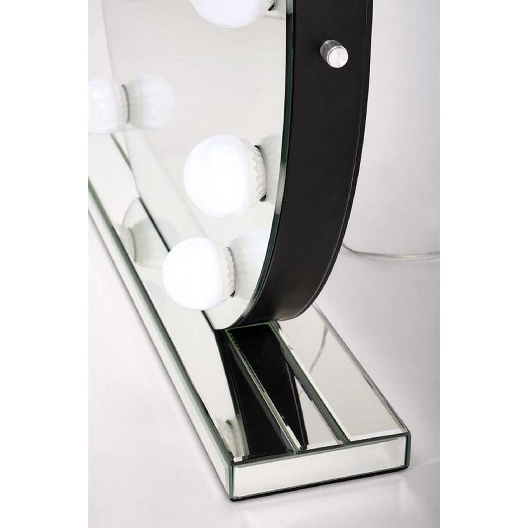 Oglinda TORANO, argintiu, cu iluminare LED, 70x70 cm