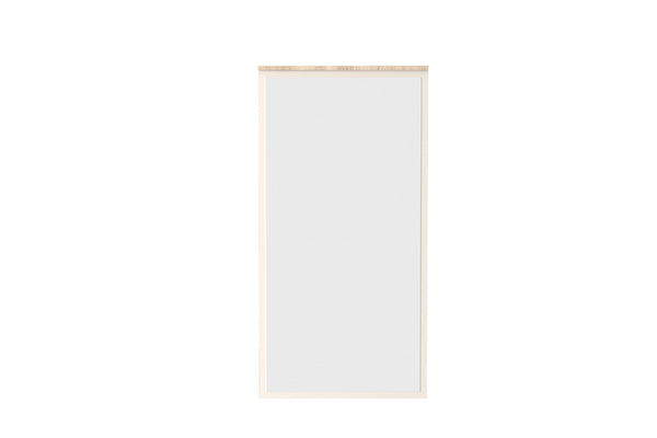 Oglinda VERTO, casmir/stejar sonoma, PAL, 63x3x125 cm