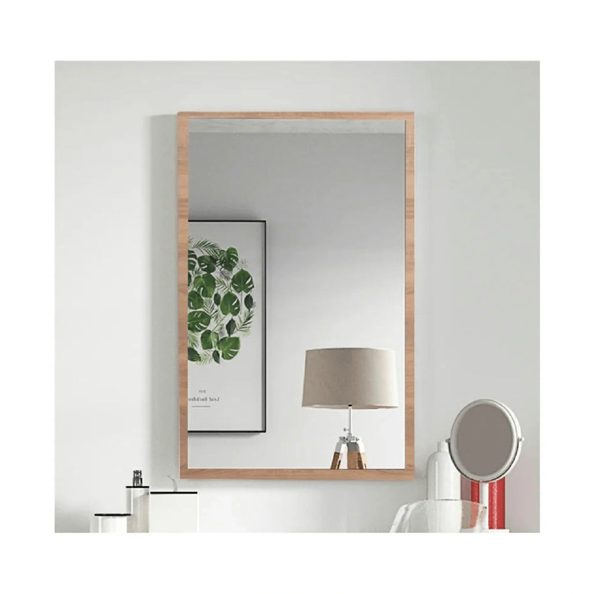 Oglinda VIOLET, stejar sonoma, DTD laminat, 54x2x84 cm