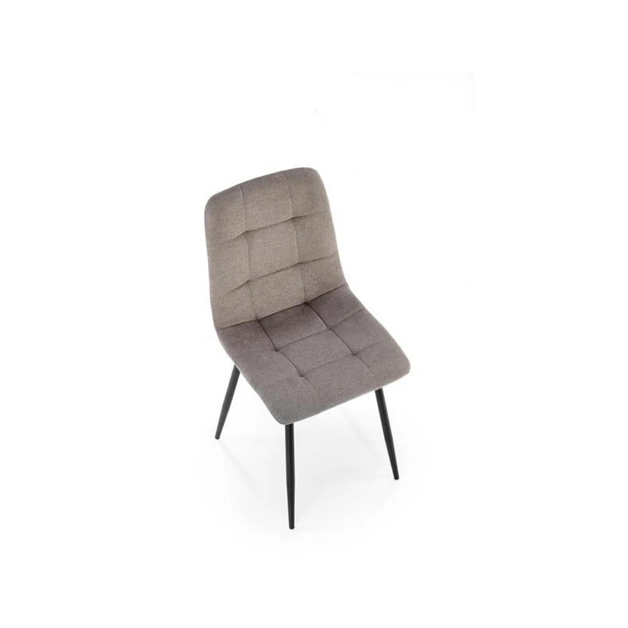 Scaun K560, gri/negru, stofa clasica/metal, 45x53x88 cm