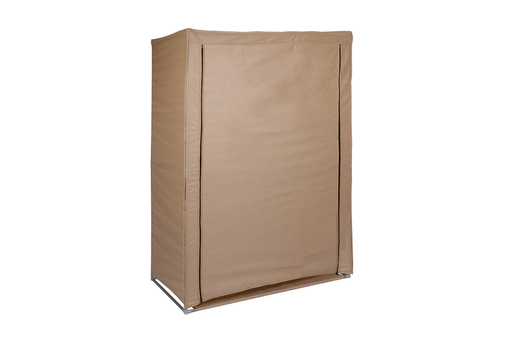 Organizator garderoba 379VLV2204, bej, material textil/metal, 118x45x158 cm