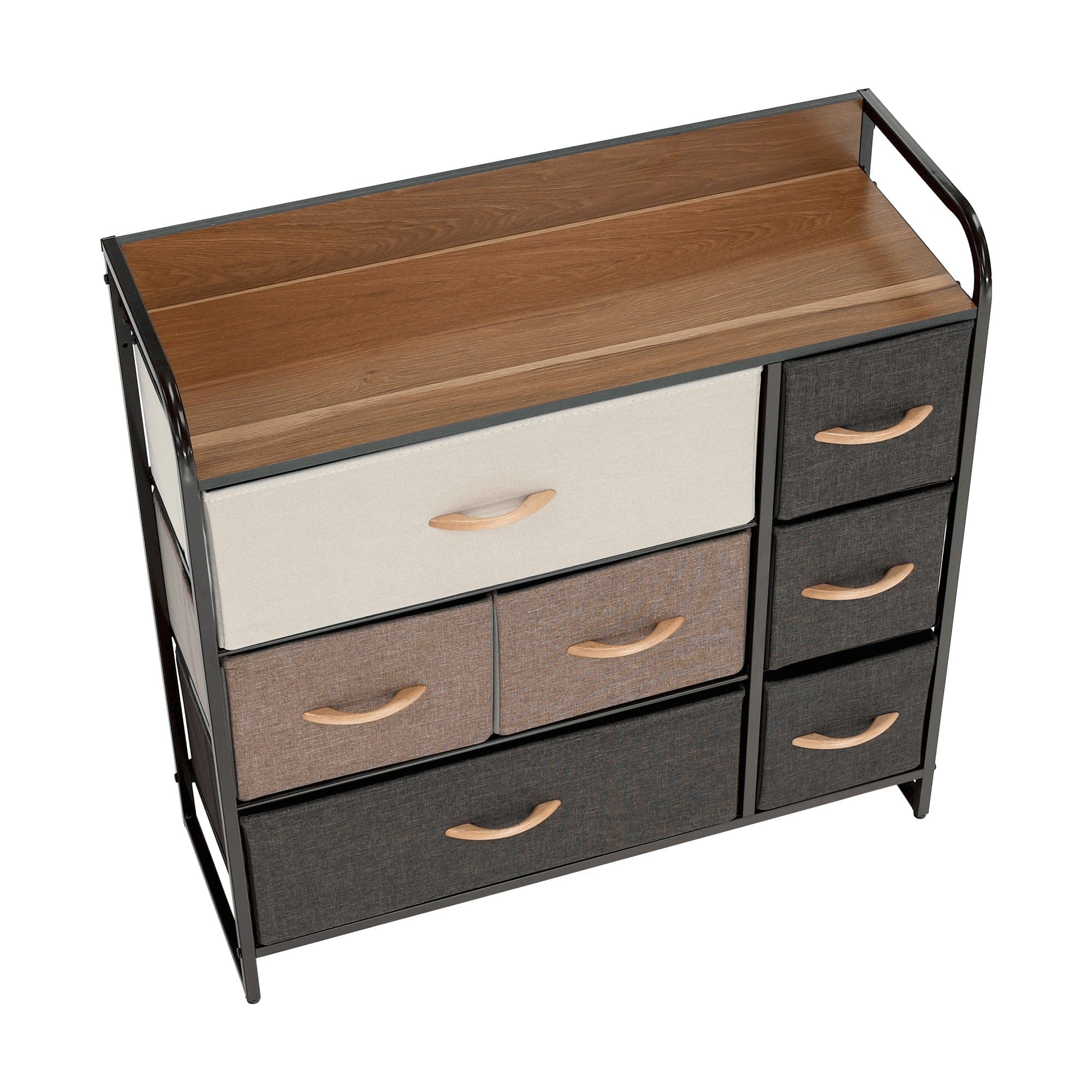 Organizator HAZEL TYP 3, bej/maro/negru, 80x29x79 cm