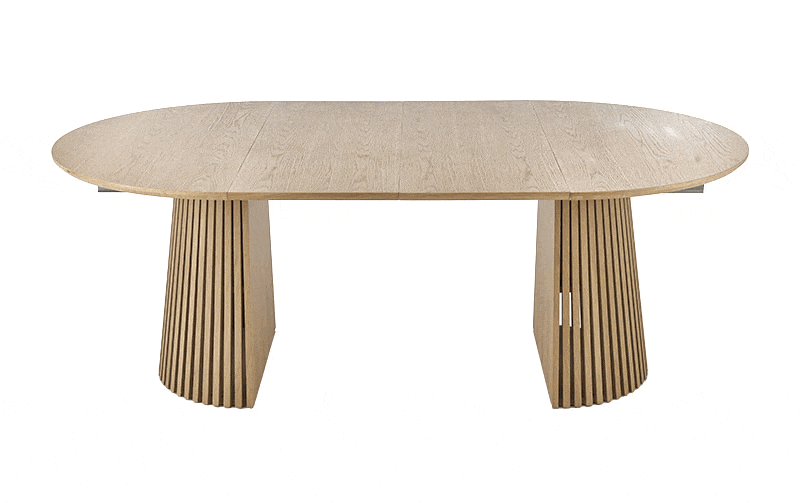 Masa extensibila FARGO, stejar, 120/210x120x77 cm