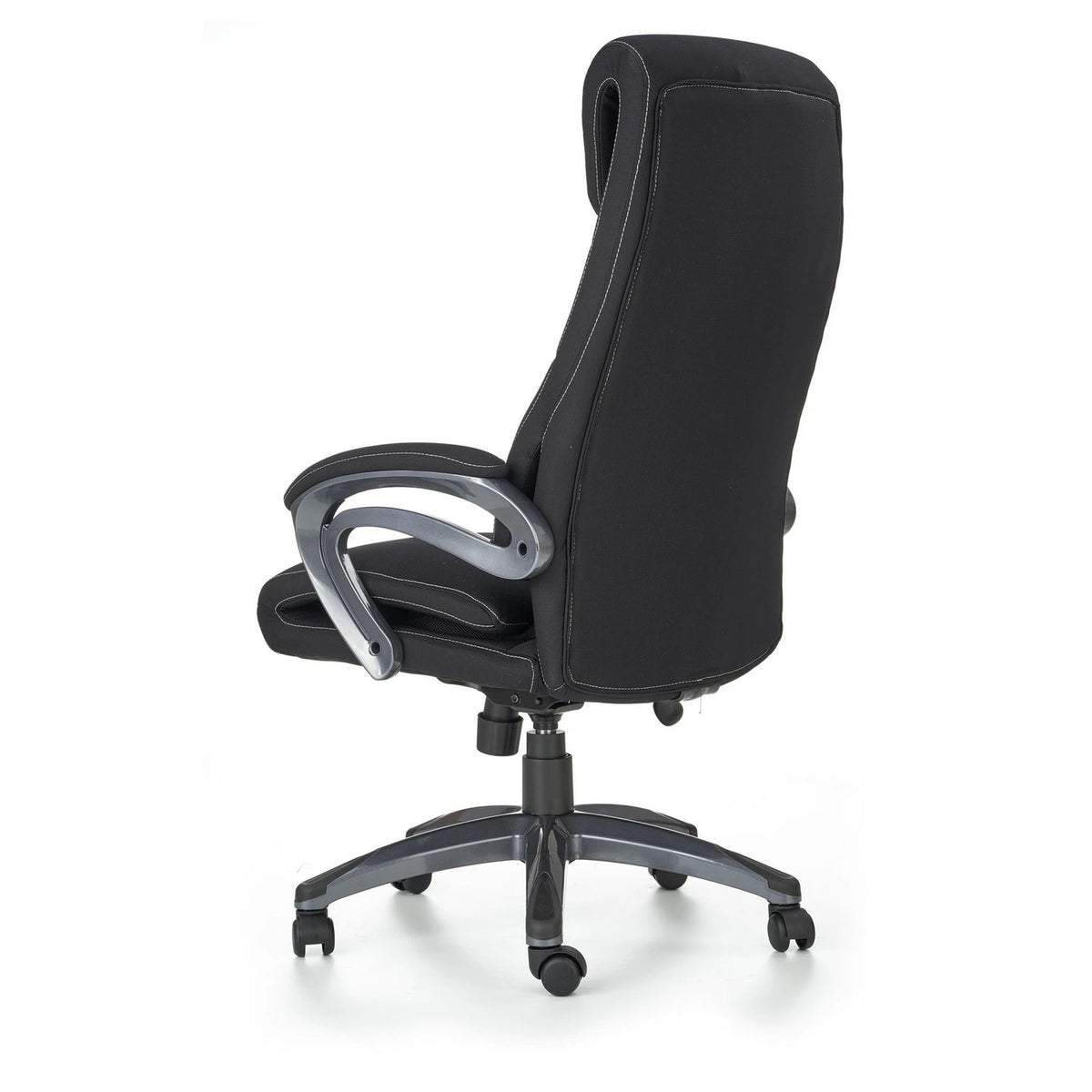 Scaun birou SIDNEY, negru, stofa, 65x70x117/125 cm