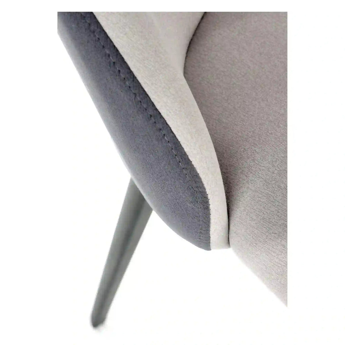 Scaun K470, gri/negru, stofa clasica/metal, 48x62x85 cm
