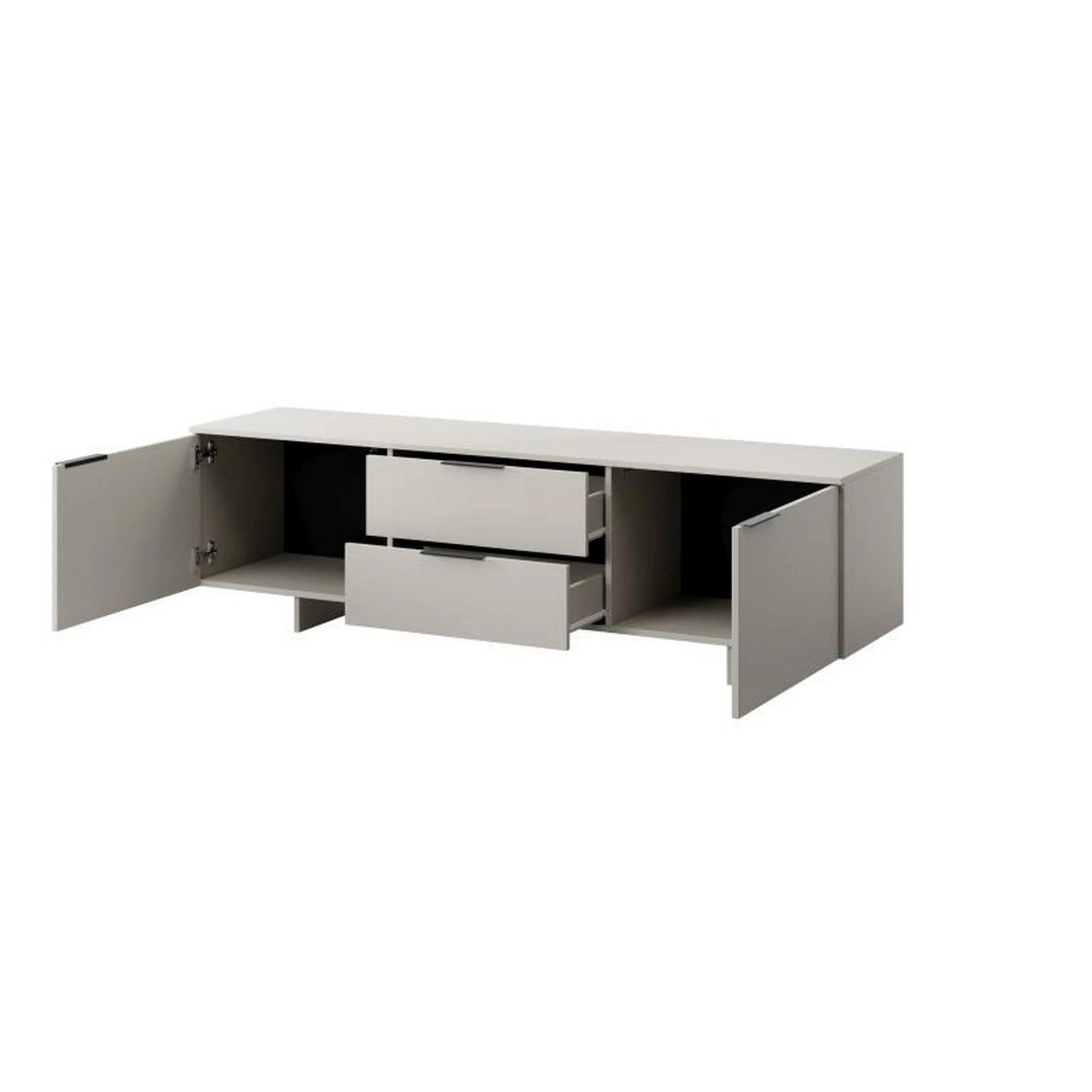 Comoda TV ALMA, casmir, PAL laminat, 180x42x55 cm