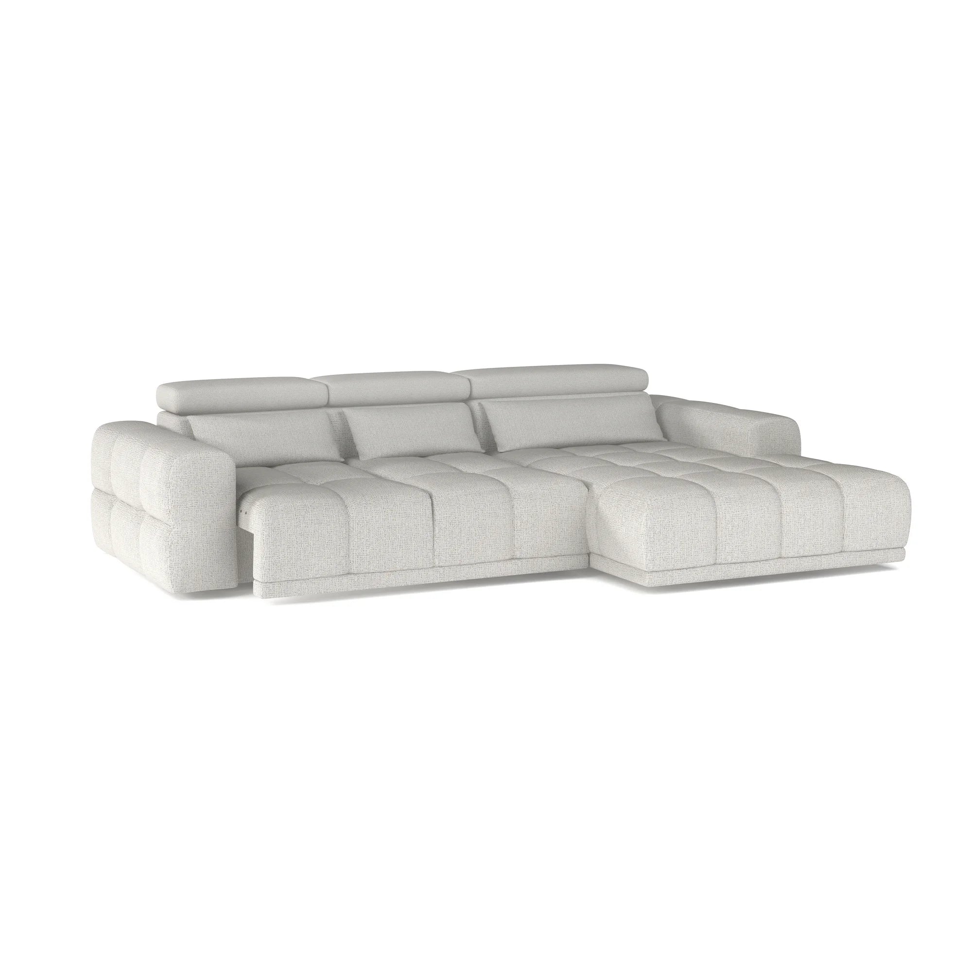Coltar PANAMA BOX S, personalizabil materiale Gama Oferta Avantaj, cu lada depozitare si reglaj electric, 290x188x98 cm