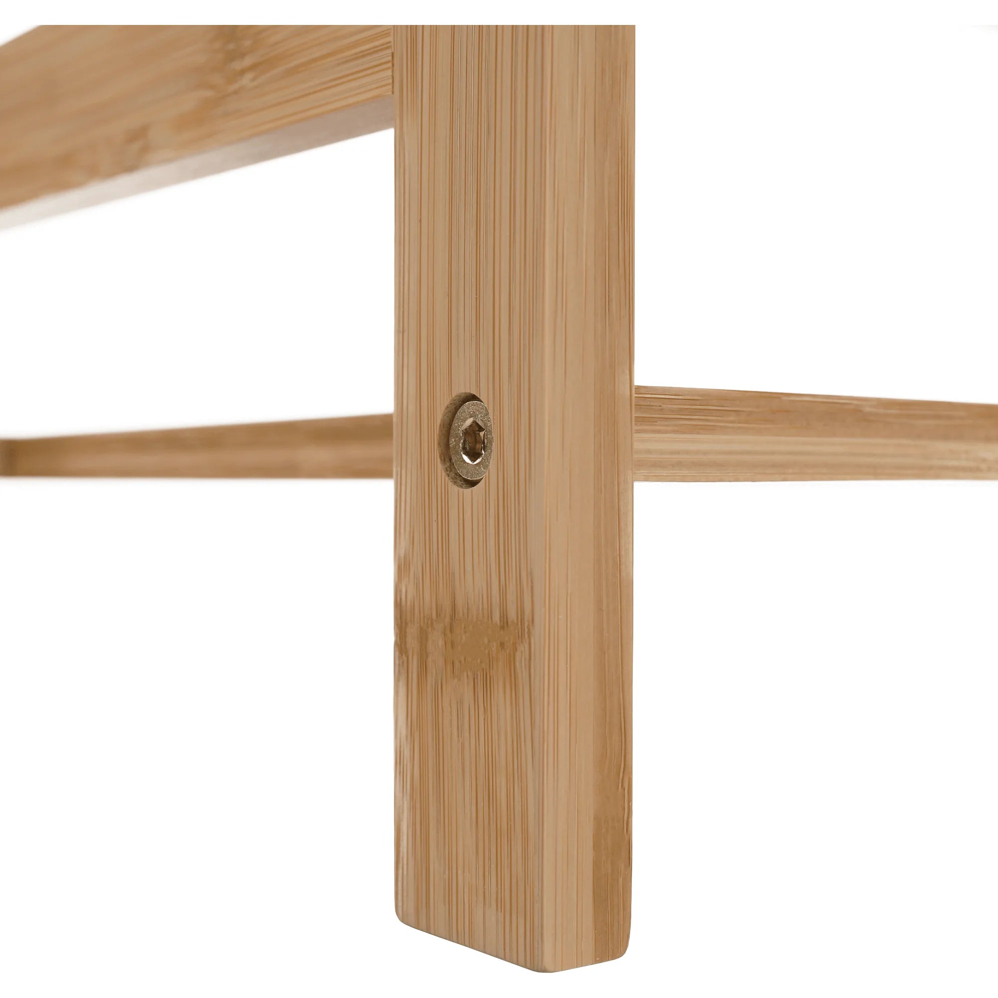 Pantofar AVIRO, bambus natural, lemn, 68x26x95 cm