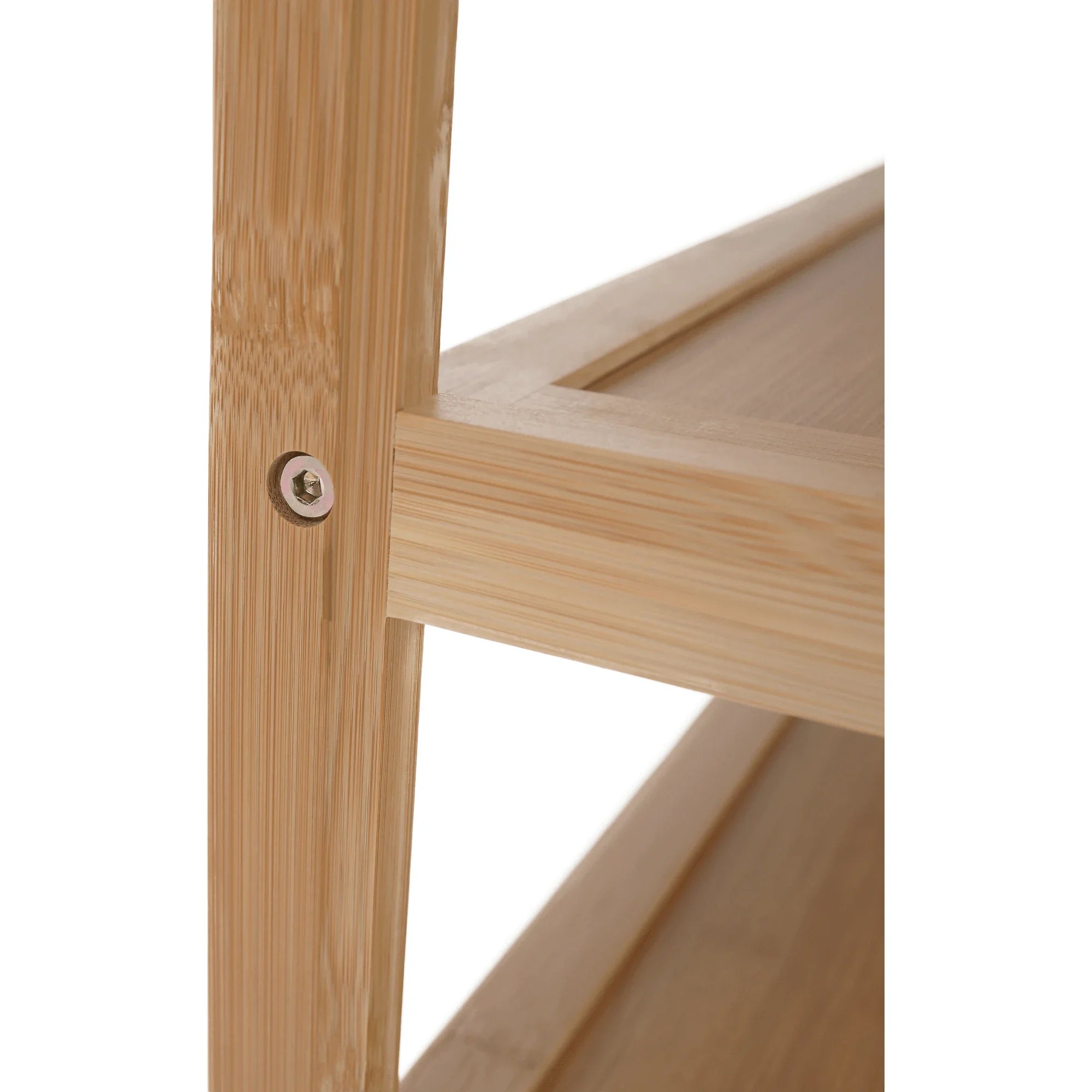 Pantofar AVIRO, bambus natural, lemn, 68x26x95 cm