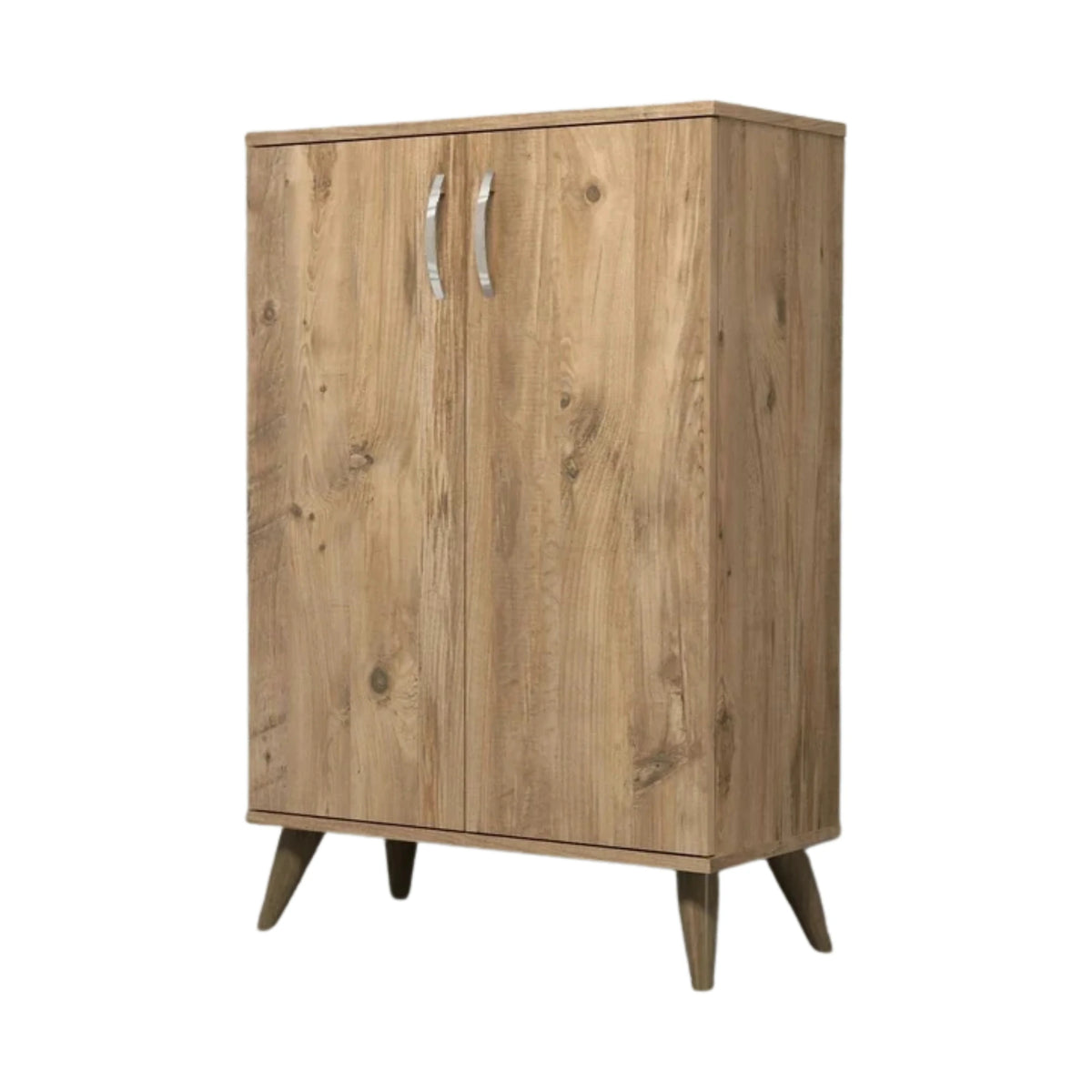 Pantofar AYK0102, stejar, PAL, 72x36x109 cm
