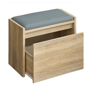 Pantofar BERGI, stejar sonoma, DTD laminat, 60x30x45 cm