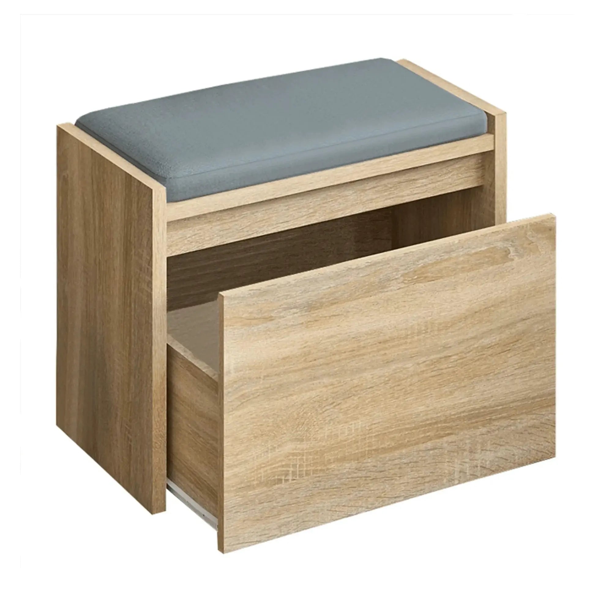 Pantofar BERGI, stejar sonoma, DTD laminat, 60x30x45 cm