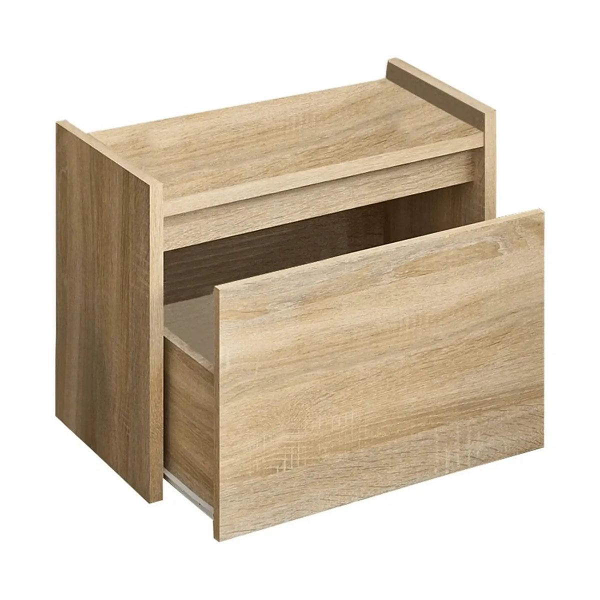 Pantofar BERGI, stejar sonoma, DTD laminat, 60x30x45 cm