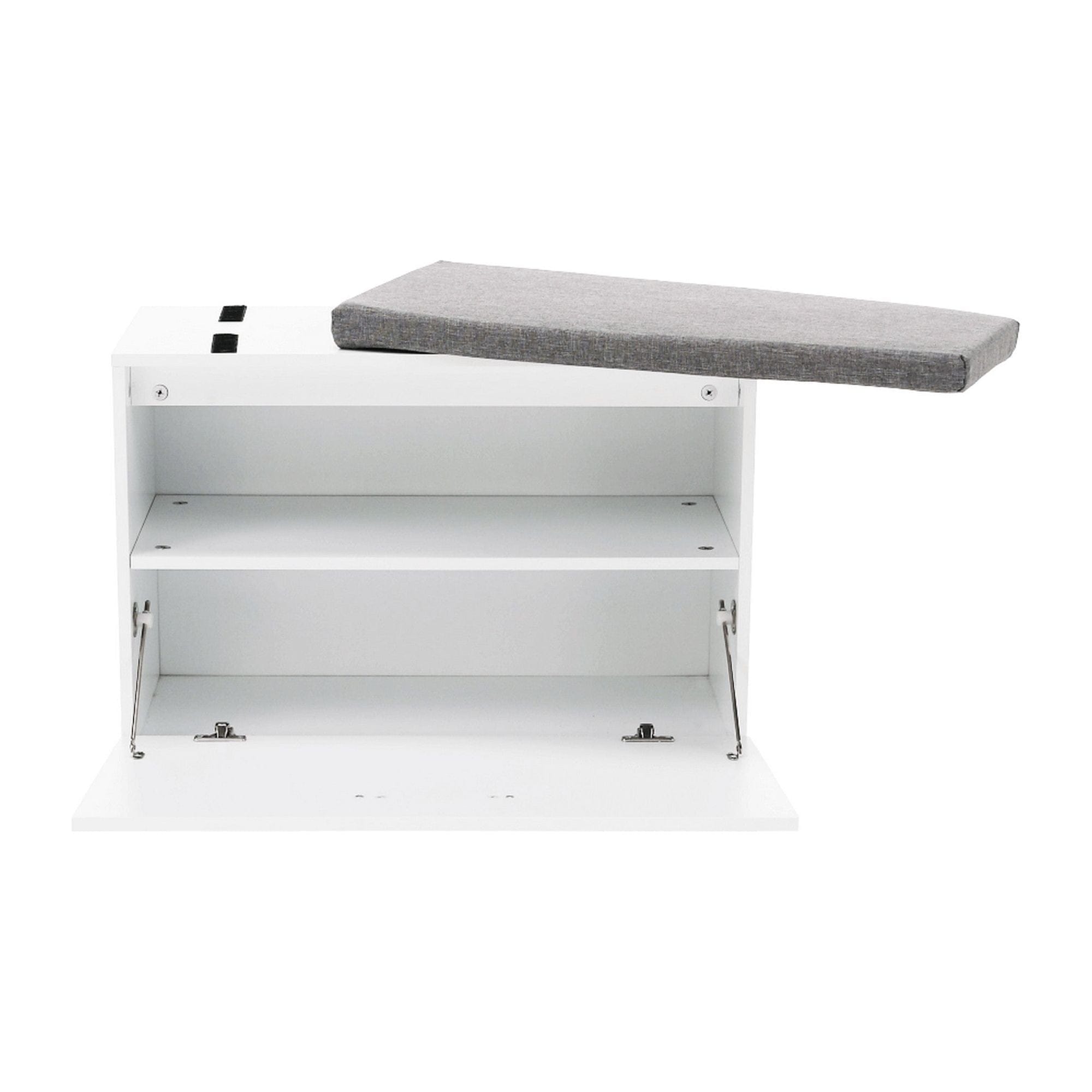 Pantofar BOKSA, alb/gri, 60x27x45 cm