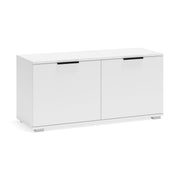 Pantofar CLIF ST-100, alb, PAL laminat, 100x38x48 cm