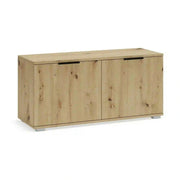 Pantofar CLIF ST-100, stejar artisan, PAL laminat, 100x38x48 cm