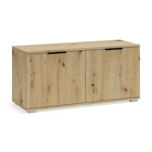 Pantofar CLIF ST-100, stejar artisan, PAL laminat, 100x38x48 cm