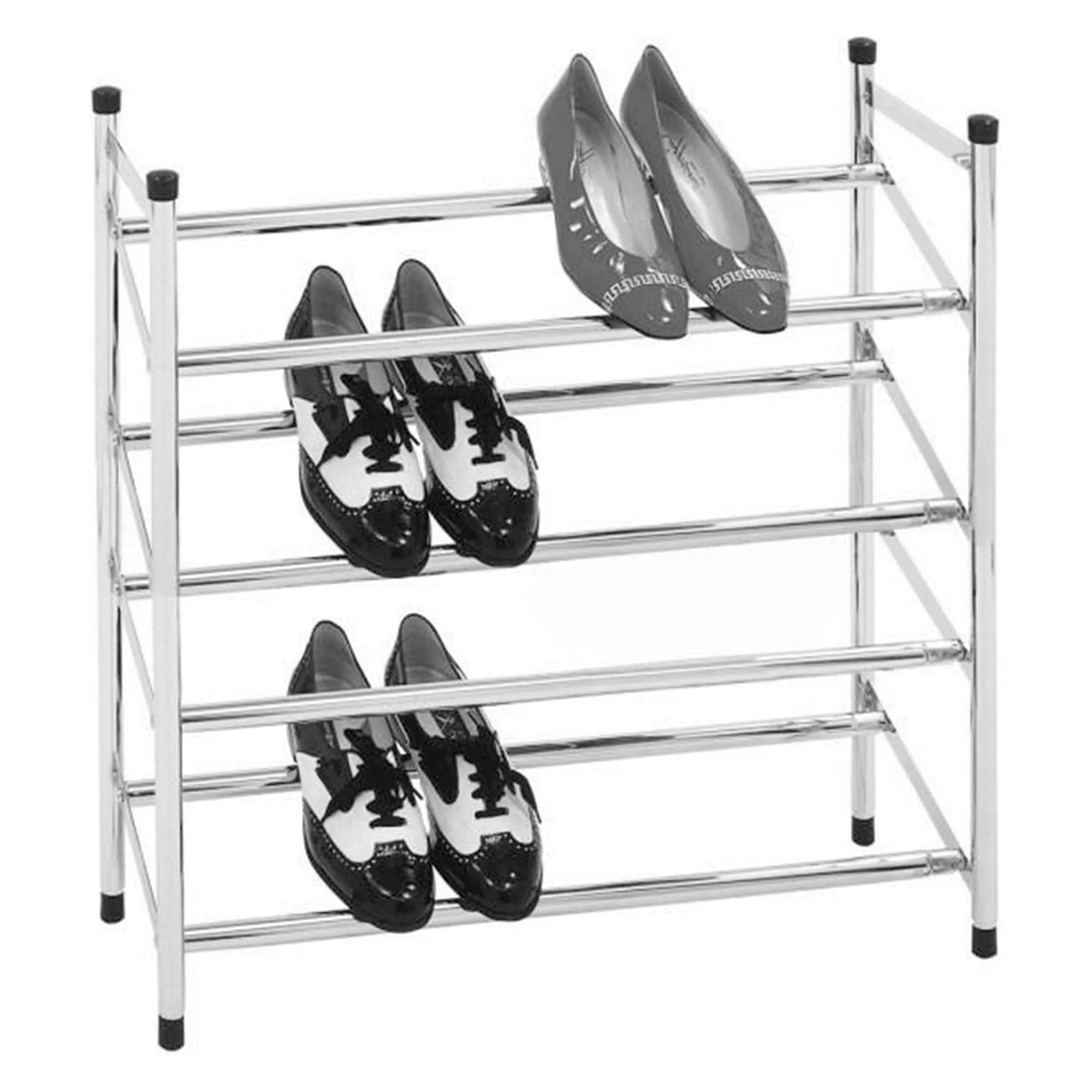 Pantofar DITA, crom, otel, 62/110x23x67 cm