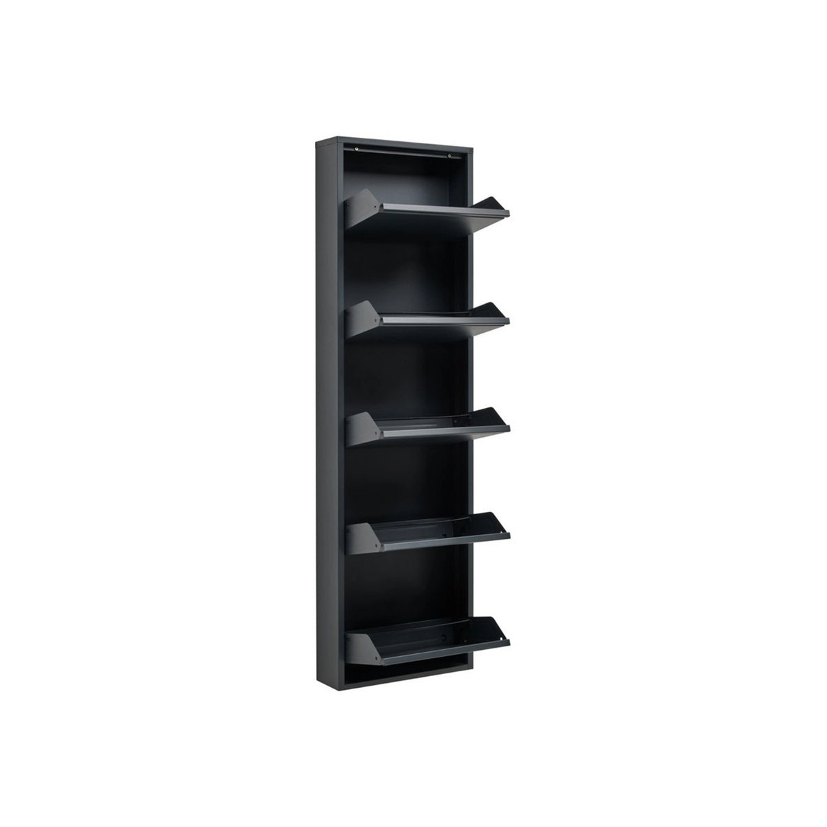 Pantofar FLY, gri antracit, metal, 50x15x170 cm