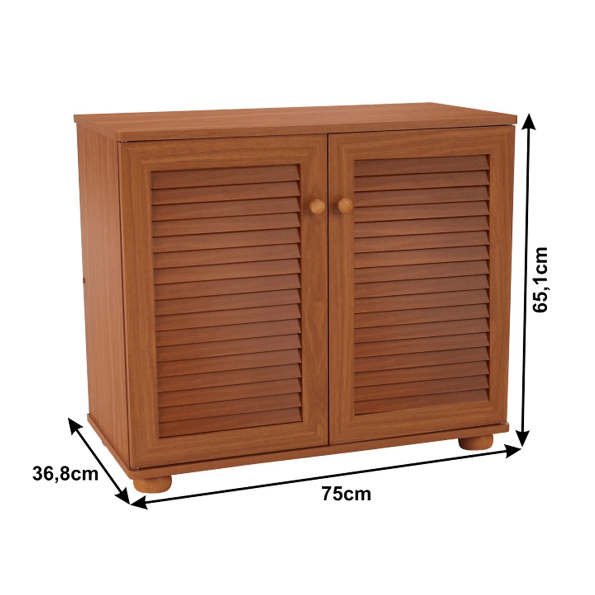 Pantofar FP 01, cires american, 75x37x65 cm