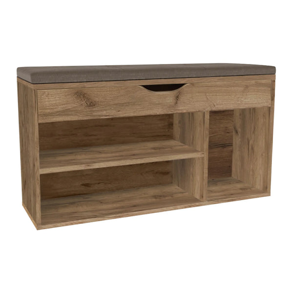 Pantofar FUDDY NEW, stejar artisan, DTD laminat, 104x32x48 cm