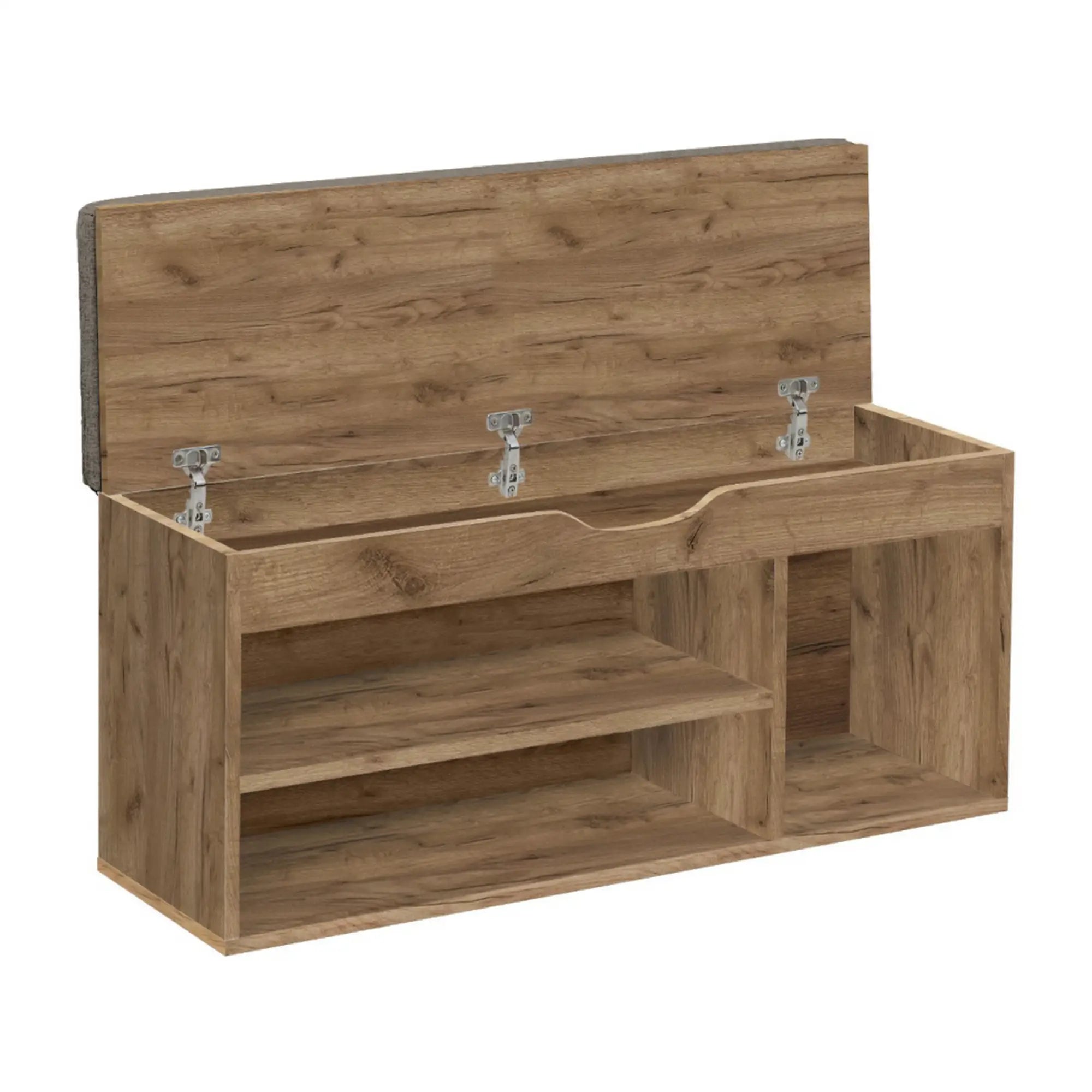 Pantofar FUDDY NEW, stejar artisan, DTD laminat, 104x32x48 cm