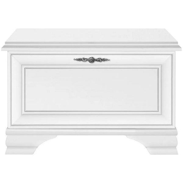 Pantofar IDENTO, alb, PAL, 80x35x50 cm
