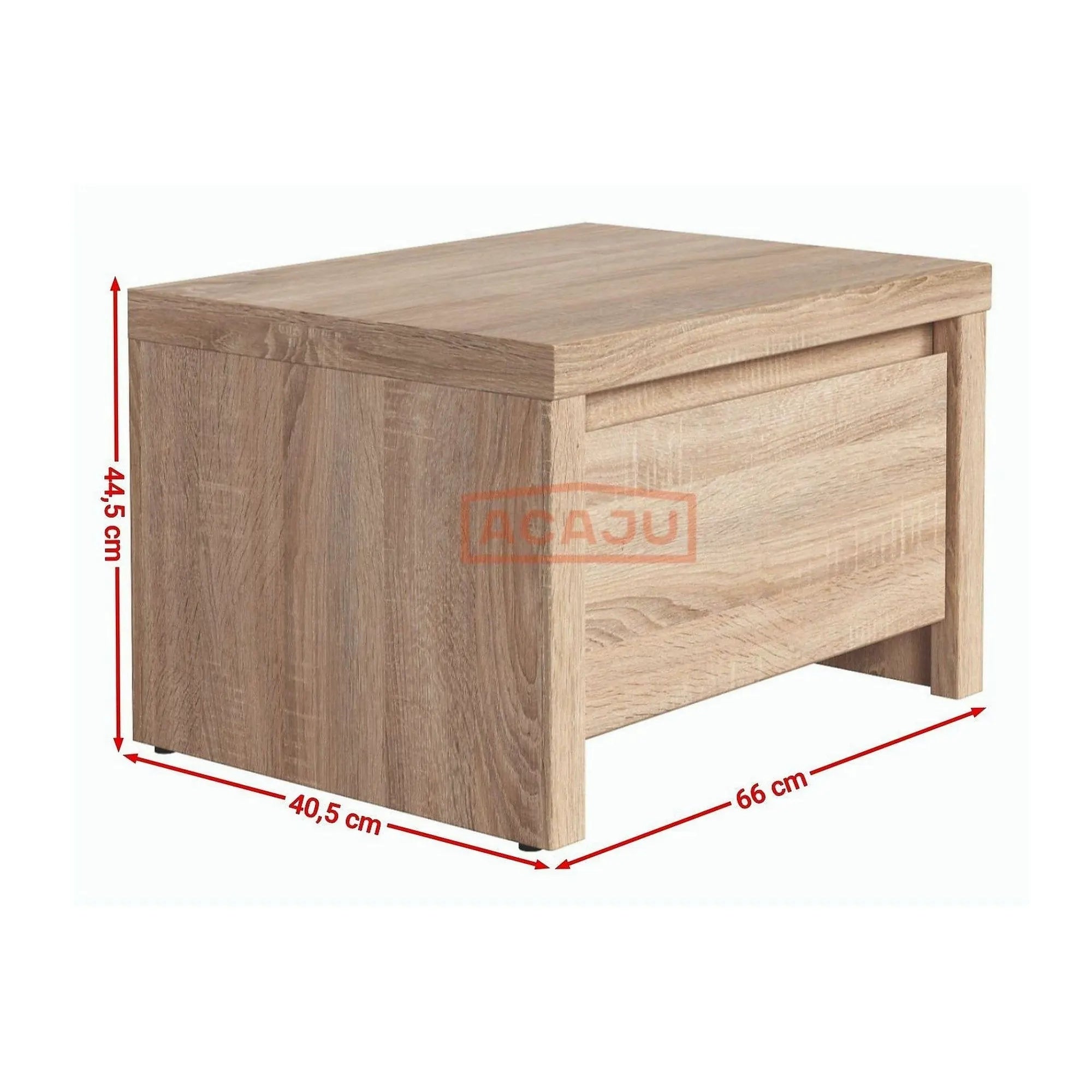 Pantofar Kaspian SBUT-60, stejar sonoma, PAL, 66x41x45 cm